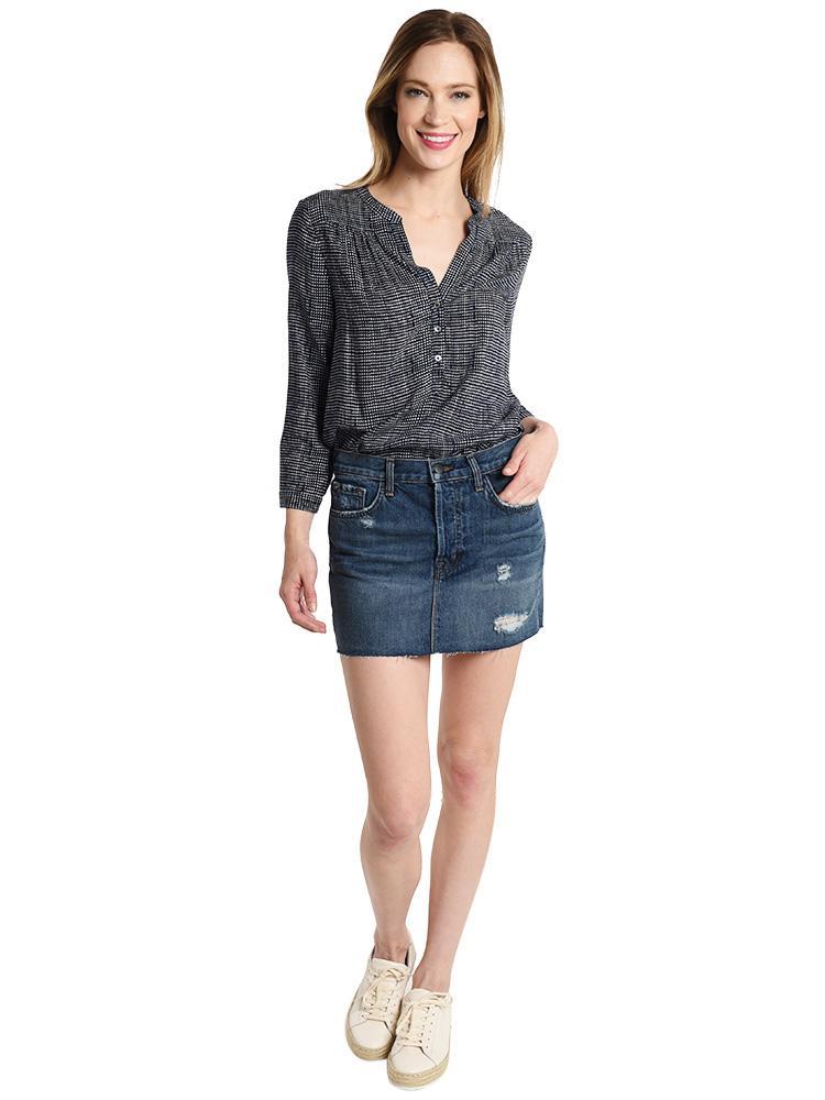 J Brand Bonny Mid Rise Mini Skirt